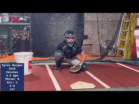 Video of Tyler Morgan Class of 2025 catcher