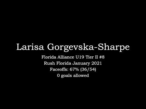 Video of Rush Palm Beach January 2021: Larisa Gorgevska-Sharpe