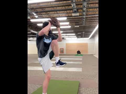 Video of Edward Shapiro RHP OF - Full Offseason Pitching Work - Class of 22'