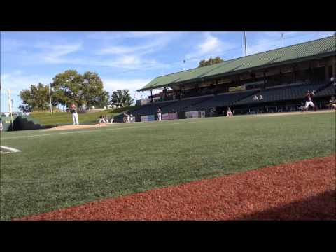 Video of Stealing 2nd base vs. Holy Cross University in South Bend Indiana