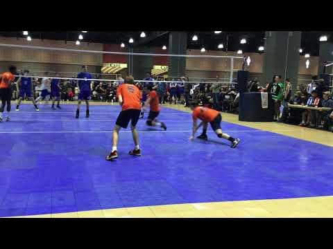 Video of Michael Von Rohr #45 Volleyball Libero