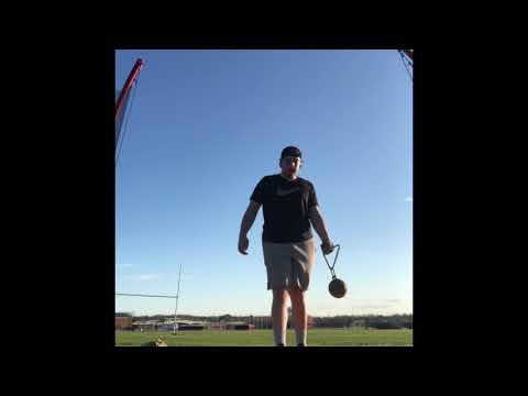 Video of Aaron Fishler short weight throw sample 