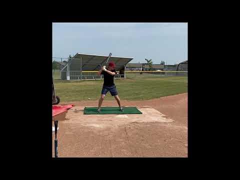 Video of Hitting Side View 14/07/21