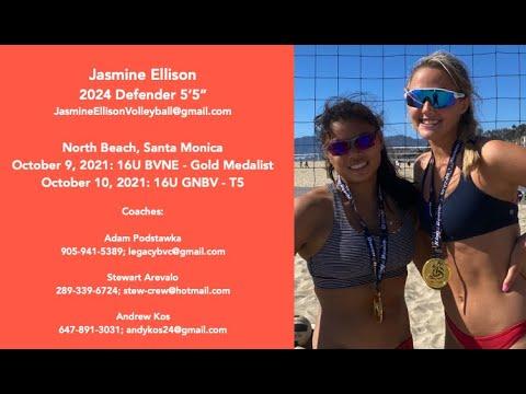 Video of Beach Volleyball 16U Santa Monica BVNE & GNBV Tournament Highlights - 2021-10-10