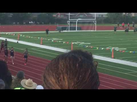 Video of Cameron 4x100 4th leg lane 4 Area Meet champions 41.3