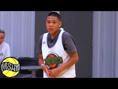 Video of Keoni Kama is a TRUE TWO WAY PLAYER 2017 EBC Las Vegas Camp