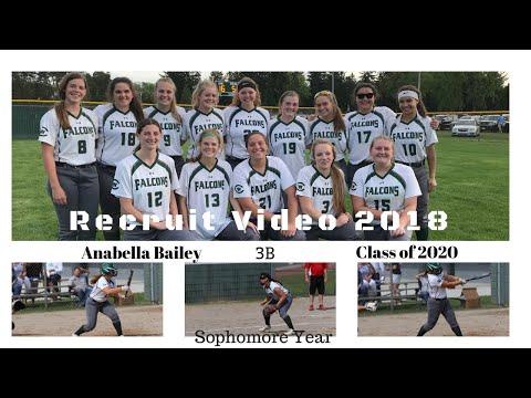 Video of Anabella Bailey Class of 2020-3B Recruit Video #1