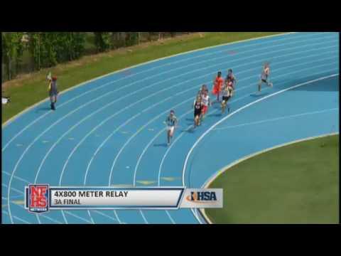 Video of 2017 IHSA 3A 4x800 Finals 