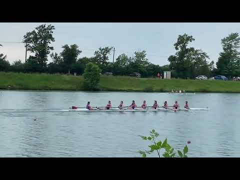 Video of U19 Women's 8 CORA Welland Regatta 1st place win (2 Seat)