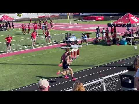 Video of Hoss Garrett Relays 800 @ 1:56.06 PR