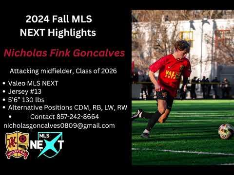 Video of 2024 Fall MLS NEXT season 