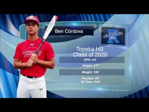 Video of Ben Cordova 2020 Baseball