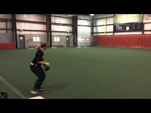 Video of Danielle Olson Class 2018 Catcher, 3B, Utility