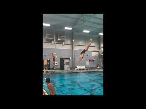 Video of Cali Williams 1m voluntary dives