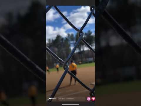 Video of Emily Kinnunen HOME RUN