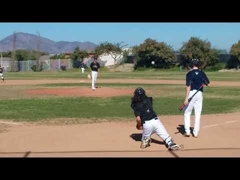 Video of Ant28 class of 2021 pitching vs. Grossmount High JV team