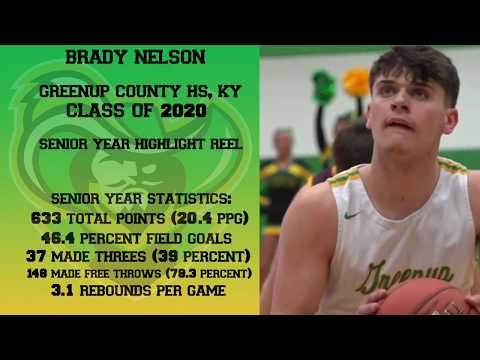 Video of Brady Nelson Greenup County HS class of 2020 Senior Mix