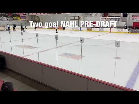 Video of 2 Goal NAHL PRE-DRAFT