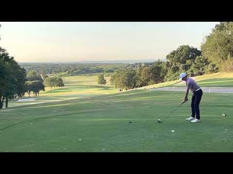 Video of Brett Dunn Fall Varsity Tournament tour 18 hole 1