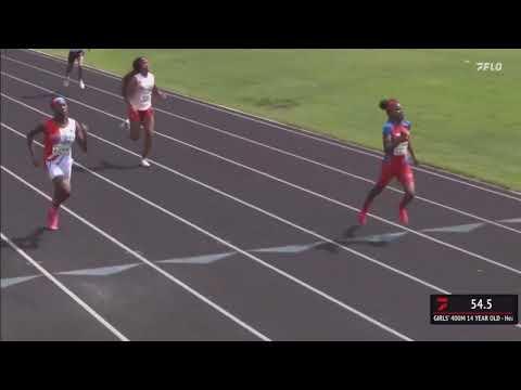 Video of Jamaria Richardson 56.23!!!! 400m 14y/o (Nationals)