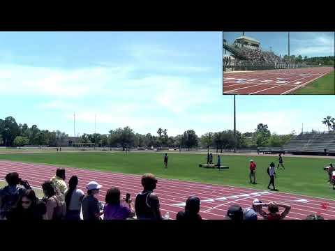 Video of Julian Hunter 4x400 anchor leg 52.9 apr.14