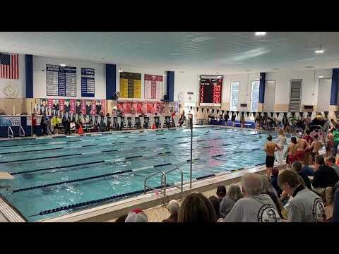 Video of CS8 100Y Free 49.48 - conference win