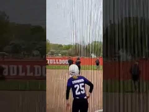 Video of Home run saving catch over the fence