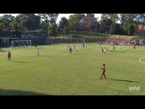 Video of Sep. 2023. Flint Hill (in White) vs. Sidwell Friends (in Red)