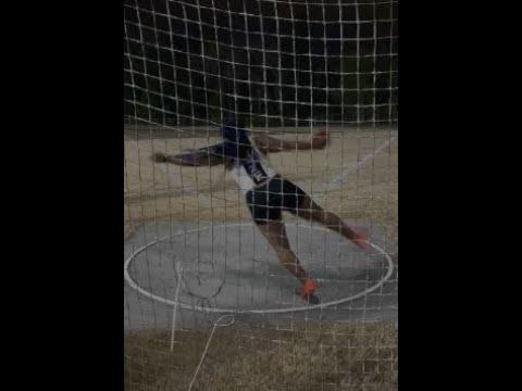 Video of Hailee J breaks her MVHS discus record!