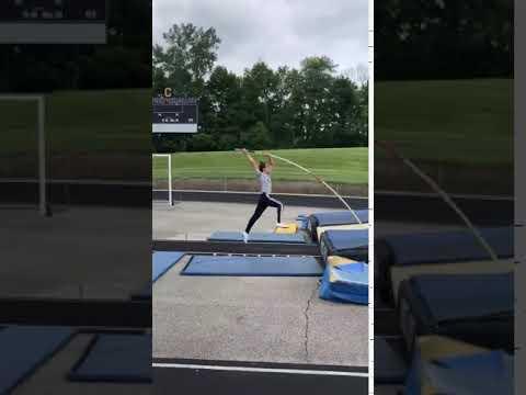 Video of Pole Vault: 13’1 over bungee