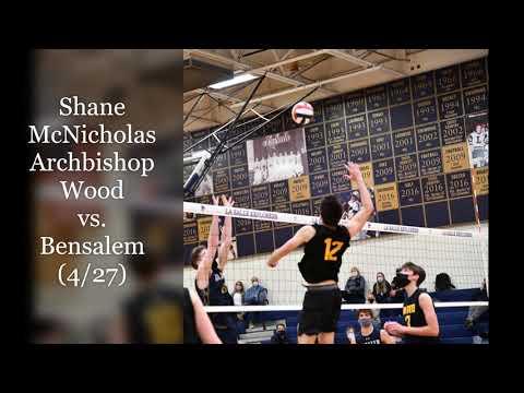 Video of Shane McNicholas vs. Bensalem 4/27 Highlights