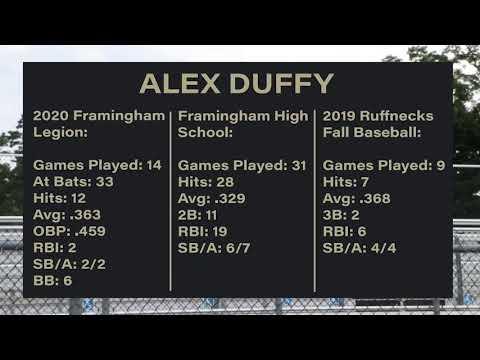 Video of Alex Duffy 21’ Framingham MA, OF, IF