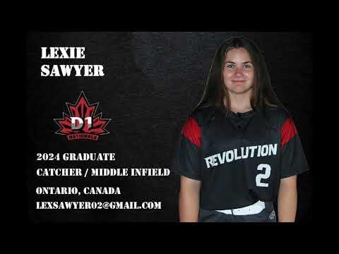 Video of Lexie Sawyer - Class of 2024 - Catcher/Middle Infield (December 2021