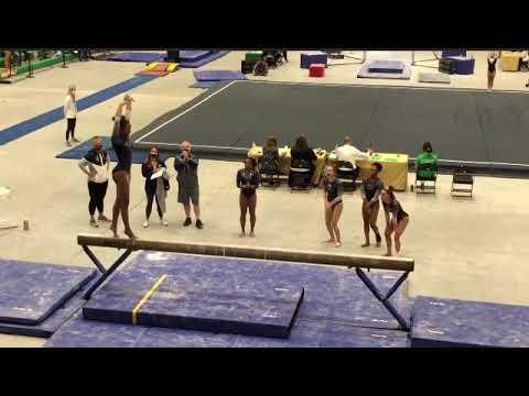 Video of GHGA State meet 2021  1st Place Beam