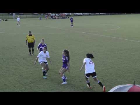 Video of Gabriela #40 Soccer Video Orlando City win 2-1 , scores at 19th minute  .Video Number 4