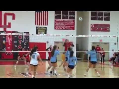 Video of Jenna Szabelski Volleyball Setter