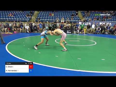 Video of Fargo 2018- CHRISTIAN OLSEN (IL) Junior FS 113