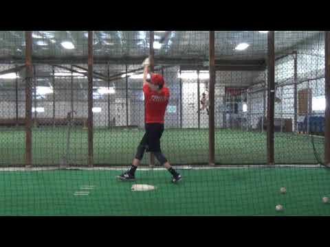 Video of Hitting and Pitching from Jan. 22, 2019