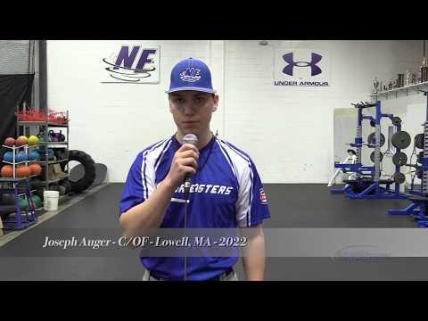 Video of Joseph Auger - C/OF - Lowell, MA - 2022