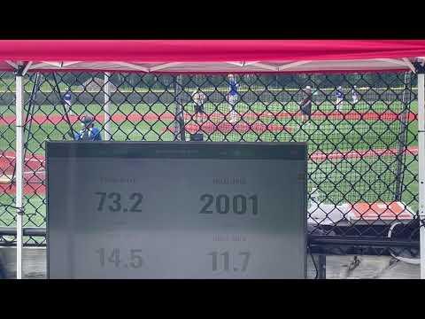 Video of Derek Vlietstra Pitching Cortlandt PBR