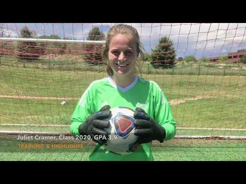 Video of Juliet Cramer college recruitment video: ZPro Futbol