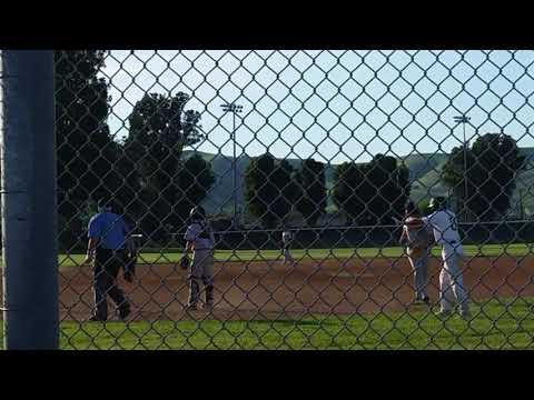 Video of 2 RBI Double vs Vacaville High School 2019