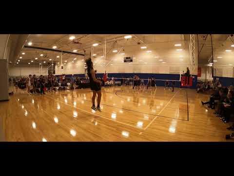 Video of Makhi Chester's Men's Volleyball Highlights From "Point Series" Oct 26-27