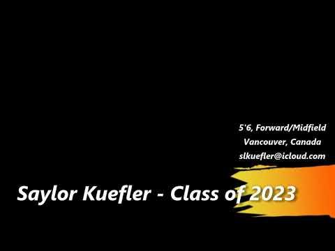 Video of Saylor Kuefler Skills Video Class of 2023