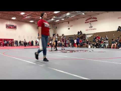 Video of Girls wrestling 110lbs (she starts punching me at the end)