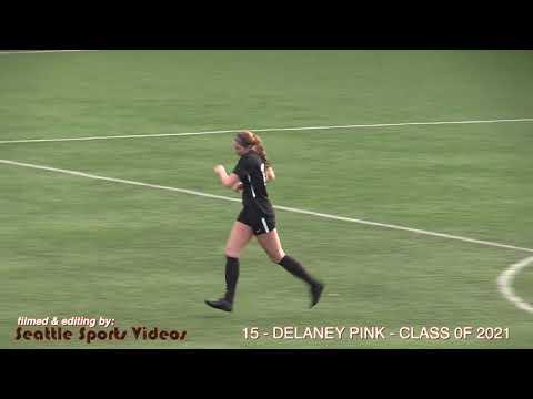 Video of Delaney Pink soccer highlight