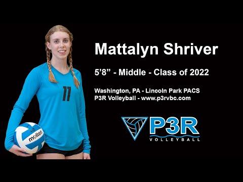 Video of Mattalyn Shriver Skills Video MH/OH 2022