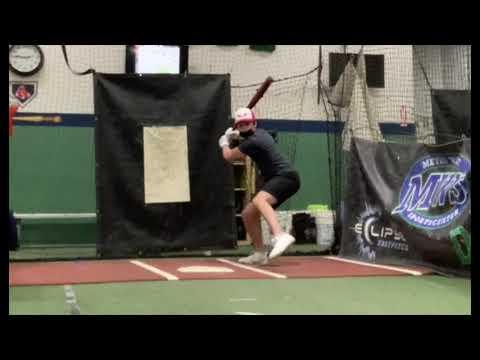 Video of Jake Mangiaratti, 2022, Hitting Session