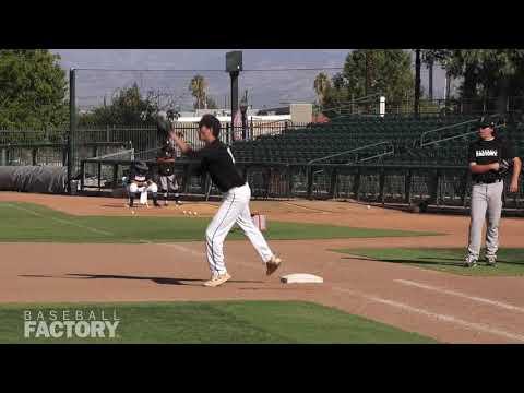 Video of Grant McCurry, Baseball Factory Event