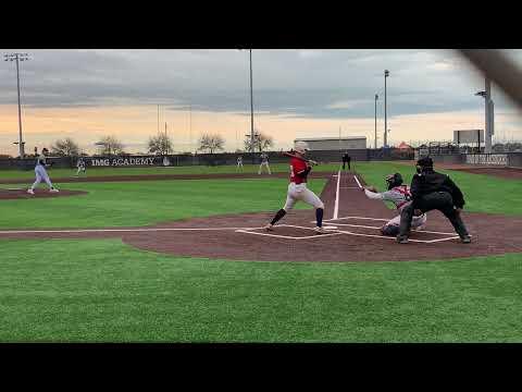 Video of IMG Academy * Sarasota, Florida 1.13.2024 Pitch brushback